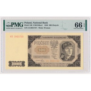 500 zloty 1948 - CC