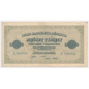 500,000 mkp 1923 - C - 7 digits