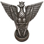 PSZnZ, TOBRUK Badge of the Independent Carpathian Rifle Brigade [3108].