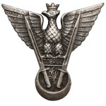 PSZnZ, TOBRUK Badge of the Independent Carpathian Rifle Brigade [0683] - in SILVER