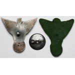 PSZnZ, TOBRUK Badge of the Independent Carpathian Rifle Brigade [0683] - in SILVER