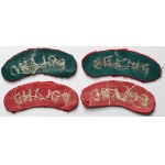 PSZnZ, Patches - POLAND - set (4pcs)