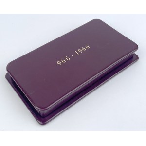 Luxury Case for 3 types of 100 gold 1966 Mieszko and Dabrowka