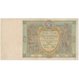 50 zloty 1925 - Ser. V