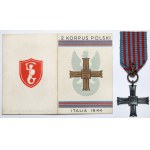 PSZnZ, Monte Cassino Cross - LOW number 513 - for Senior Gunner.