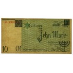 Getto w Łodzi, 10 marek 1940 - podwójne podkreślenie w No., bez zw