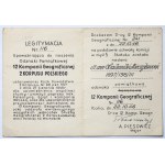 PSZnZ, Zestaw Odznak i Odznaczeń po St. Szer. Mieczysławie Kraskowskim z 12 Kompanii Geograficznej