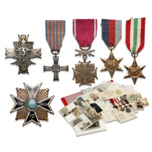 PSZnZ, Zestaw Odznak i Odznaczeń po St. Szer. Mieczysławie Kraskowskim z 12 Kompanii Geograficznej