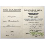 PSZnZ, Zestaw Odznak i Odznaczeń po St. Szer. Mieczysławie Kraskowskim z 12 Kompanii Geograficznej