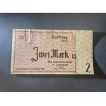 Getto w Łodzi, 1 - 50 marek 1940 - komplet ENTWERTET z nr 000393 (6szt)