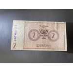 Getto w Łodzi, 1 - 50 marek 1940 - komplet ENTWERTET z nr 000393 (6szt)