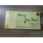 Getto w Łodzi, 1 - 50 marek 1940 - komplet ENTWERTET z nr 000393 (6szt)
