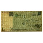 Getto w Łodzi, 1 - 50 marek 1940 - komplet ENTWERTET z nr 000393 (6szt)
