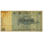 Getto w Łodzi, 1 - 50 marek 1940 - komplet ENTWERTET z nr 000393 (6szt)