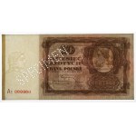 10 złotych 1928 - SPECIMEN - A1 000000
