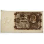 10 zloty 1928 - color sample of the obverse and reverse subprint