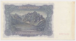 20 złotych 1928 - CANCELLED - U 000000
