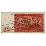 Londyn, 10 złotych 1939 - WZÓR - A 012345
