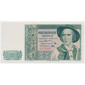London, 50 gold 1939 - D