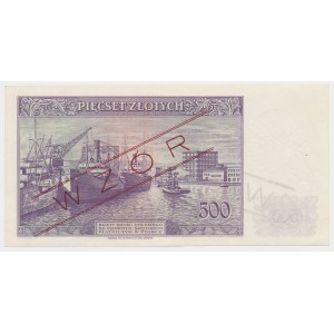 London, 500 gold 1939 - MODEL - A 012345