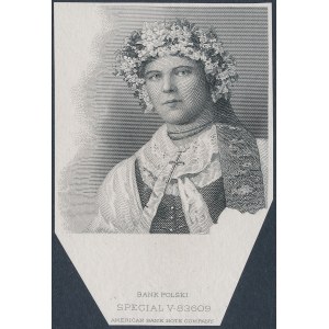 ABNCo, 20 zloty 1939 intaglio portrait