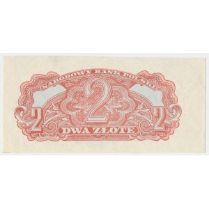 2 oro 1944 - nessuna stampa del dritto principale