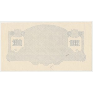 100 gold 1944 - reverse subprint alone