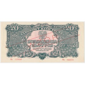 20 gold 1944 ...owe - MODEL - Rz - replacement series