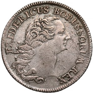 Silesia, Frederick II the Great, 1/3 thaler 1767-B, Wrocław
