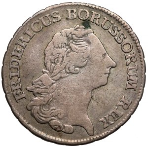 Silesia, Frederick II the Great, 1/4 thaler 1768-B, Wrocław