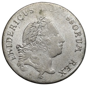 Silesia, Frederick II the Great, 1/6 thaler 1764-B, Wroclaw - rare