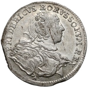 Silesia, Frederick II the Great, 1/12 thaler 1751-B, Breslau - date narrowly
