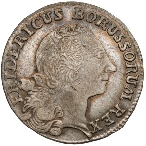 Silesia, Frederick II the Great, 1/12 thaler 1765-B, Wrocław