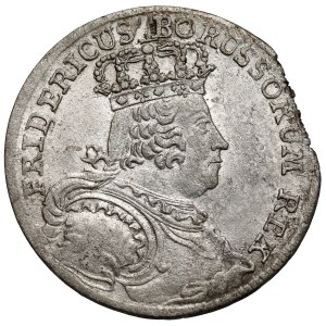 Śląsk, Fryderyk II Wielki, Szóstak 1756-B, Wrocław