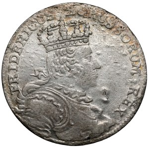 Śląsk, Fryderyk II Wielki, Szóstak 1757-B, Wrocław