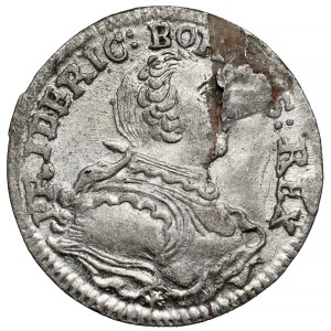 Śląsk, Fryderyk II Wielki, 3 krajcary 1752-B, Wrocław - ORZEŁ