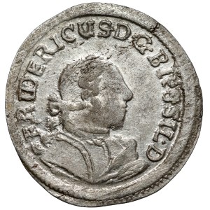 Silesia, Frederick II the Great, 2 grests 1749 AHE, Wrocław - small head