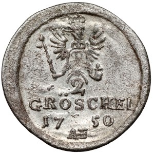 Silesia, Frederick II the Great, 2 grechas 1750 AHE, Wrocław
