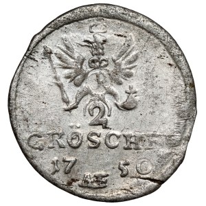 Silesia, Frederick II the Great, 2 grechas 1750 AHE, Wrocław