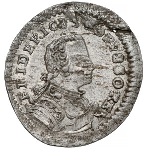 Silesia, Frederick II the Great, 2 grechels 1751-B, Breslau - Sash - ...CHE