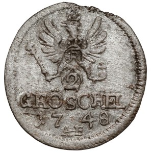 Śląsk, Fryderyk II Wielki, 2 greszle 1748 AHE, Wrocław