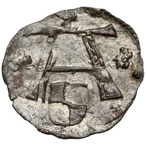 Prussia, Albrecht Hohenzollern, Königsberg denarius no date