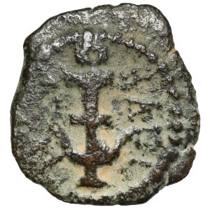 Judaea, Herod I Wielki (40-4 p.n.e.) Prutah, Jerozolima