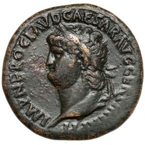 Nerone (54-68 d.C.) Sesterc, Roma - bellissimo
