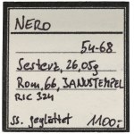 Nerone (54-68 d.C.) Sesterc, Roma - bellissimo