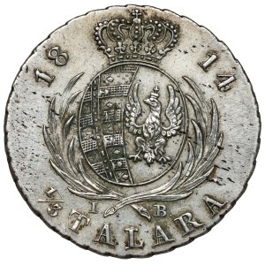 Principality of Warsaw, 1/3 thaler 1814 IB