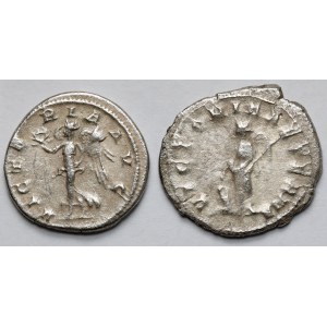 Gordian III (238-244 AD) Antoninians, Rome - set (2pcs)