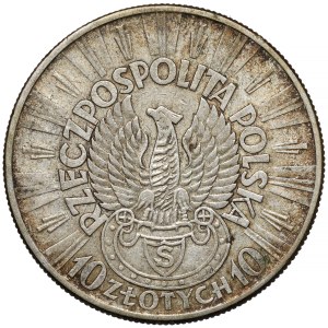 Strzelecki, Pilsudski 10 zloty 1934
