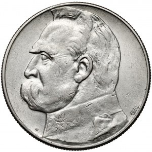 Strzelecki, Pilsudski 10 zloty 1934