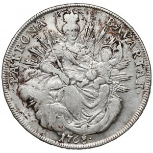 Bavorsko, Maximilian III Joseph, Thaler 1768-A